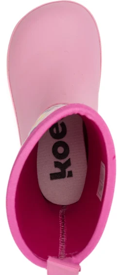 Koel ~ Winter Gummistiefel Neopren ~ Blumen Pink
