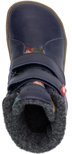 LANG.S Kids ~ Geo Boot Vegan Winter + Tex ~ Blue
