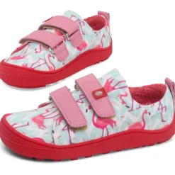 LANG.S Kids ~ Harlequin LowCut Vegan ~ Flamingo