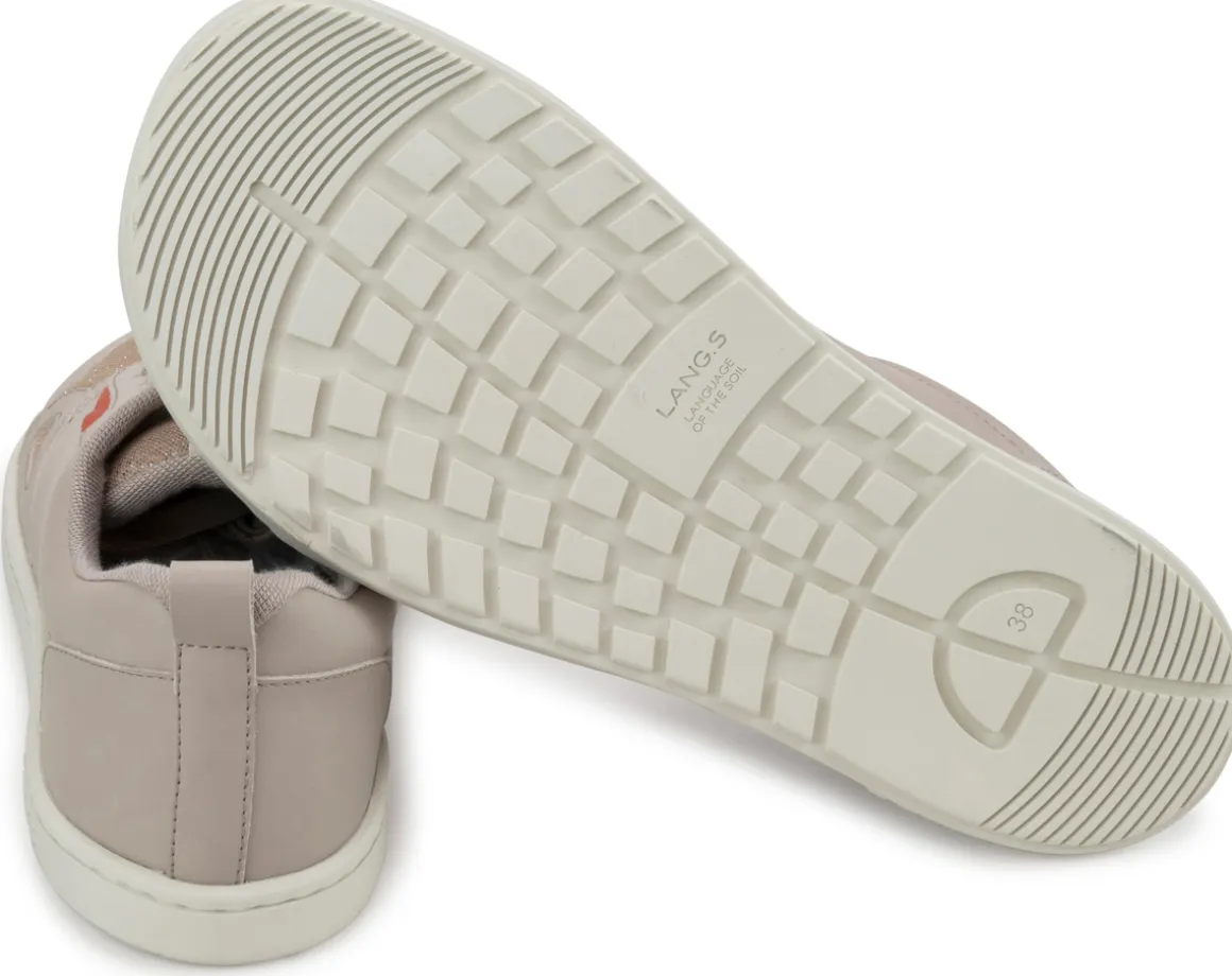 LANG.S ~ Terra LowCut Sneaker Vegan ~ Champagne