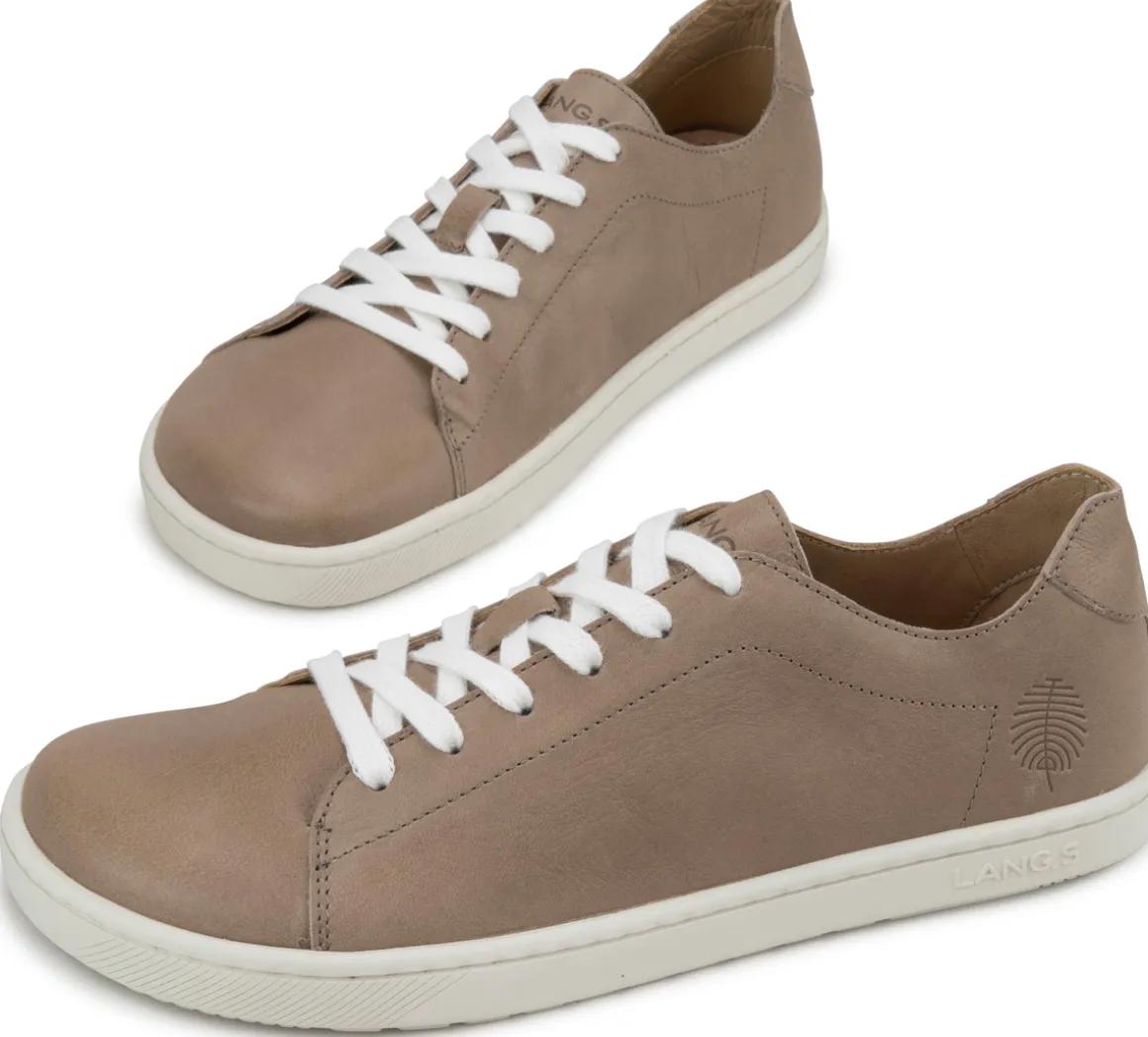 LANG.S ~ Zen LowCut Leder ~ Taupe