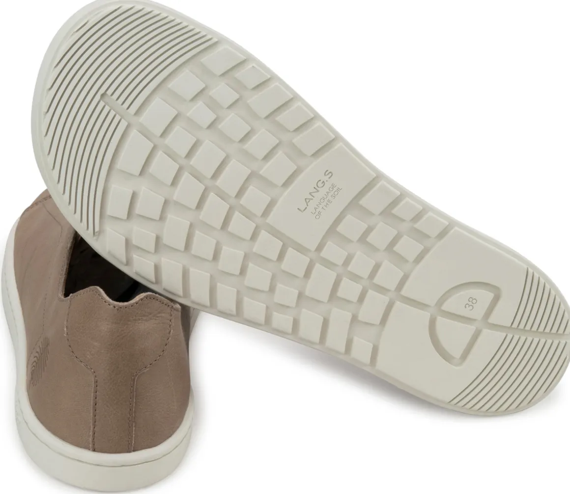 LANG.S ~ Zen LowCut Leder ~ Taupe