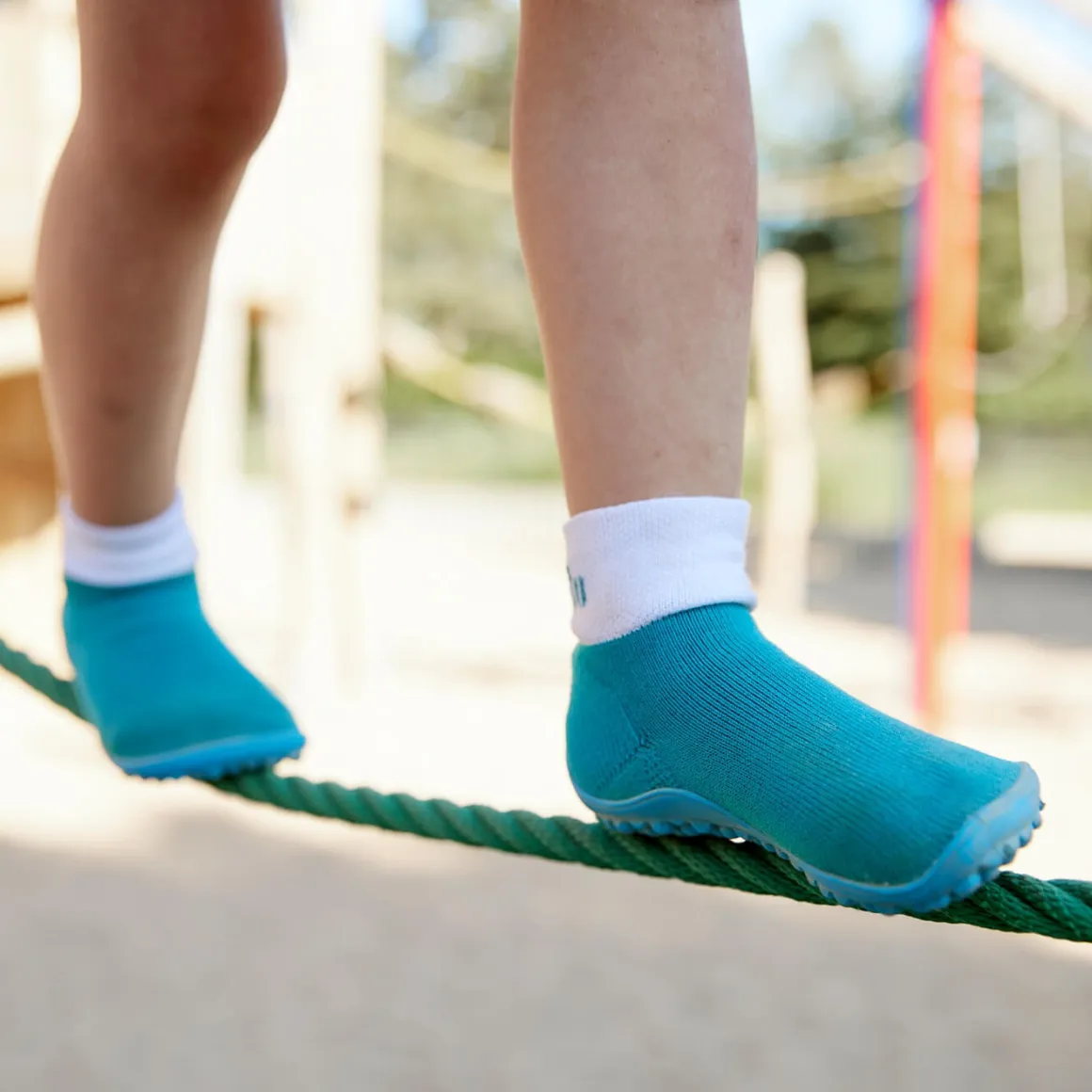 Leguano kids ~ Sockenschuh Leguanito ~ türkis