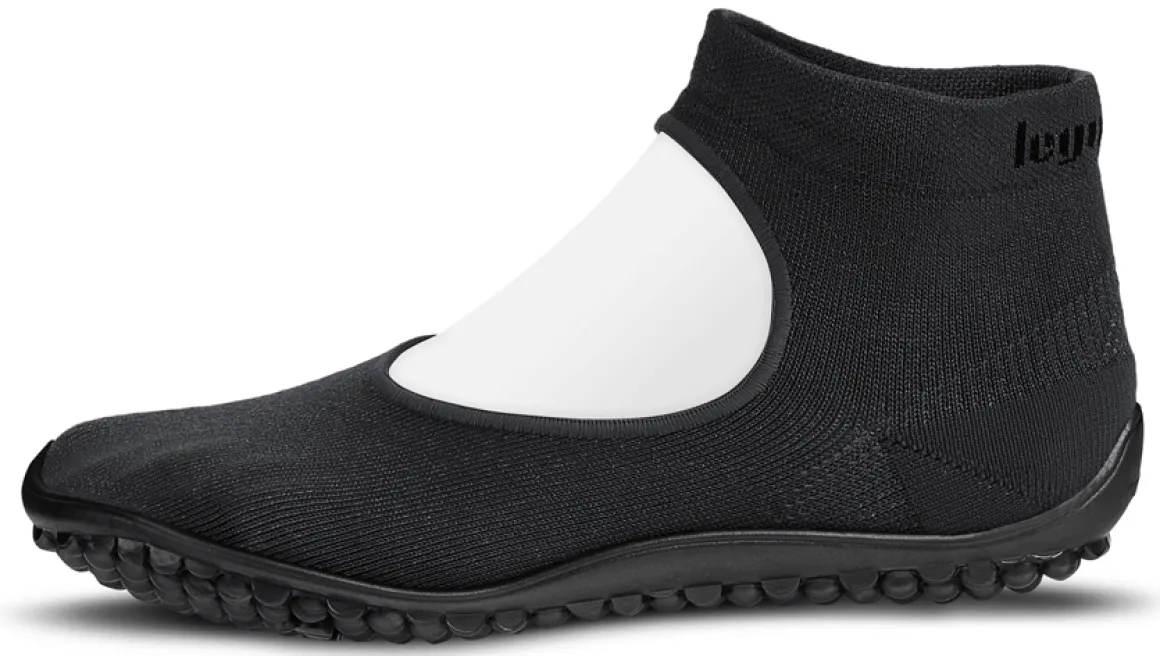 Leguano ~ Sockenschuh Ballerina ~ schwarz