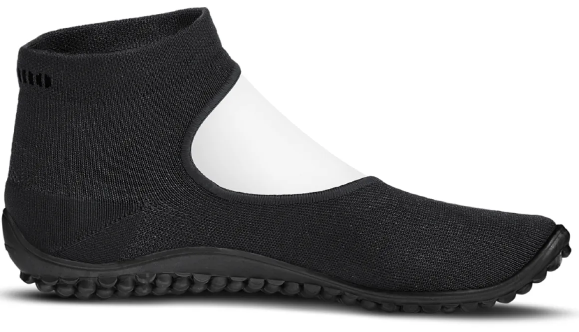 Leguano ~ Sockenschuh Ballerina ~ schwarz
