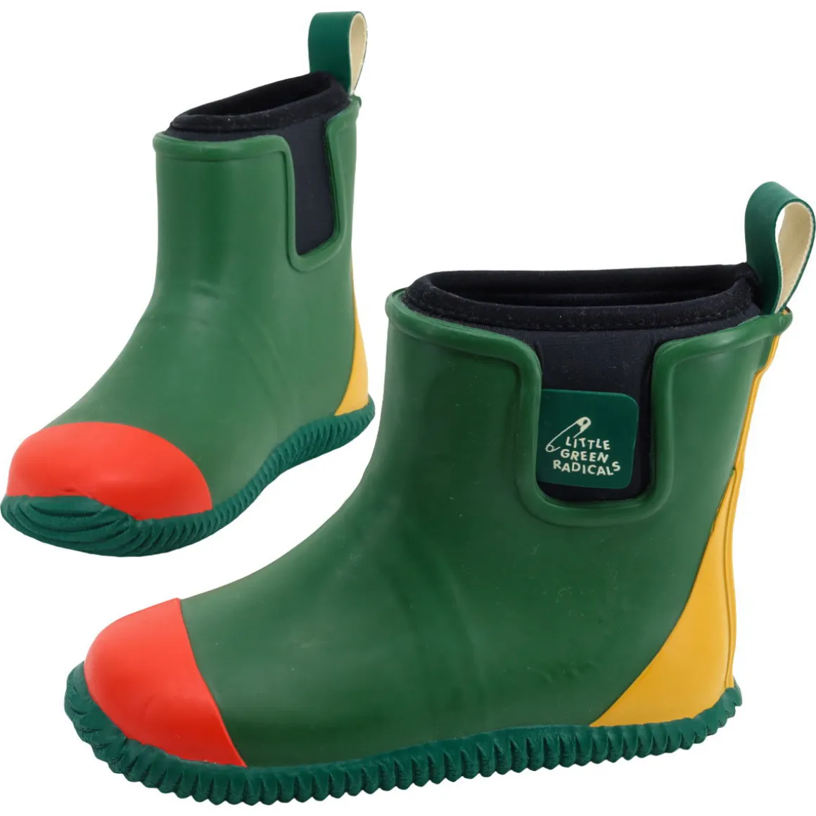 Little Green Radicals ~ Winter Gummistiefel Kurz ~ Colour Block