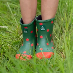 Little Green Radicals ~ Winter Gummistiefel ~ Red Apples