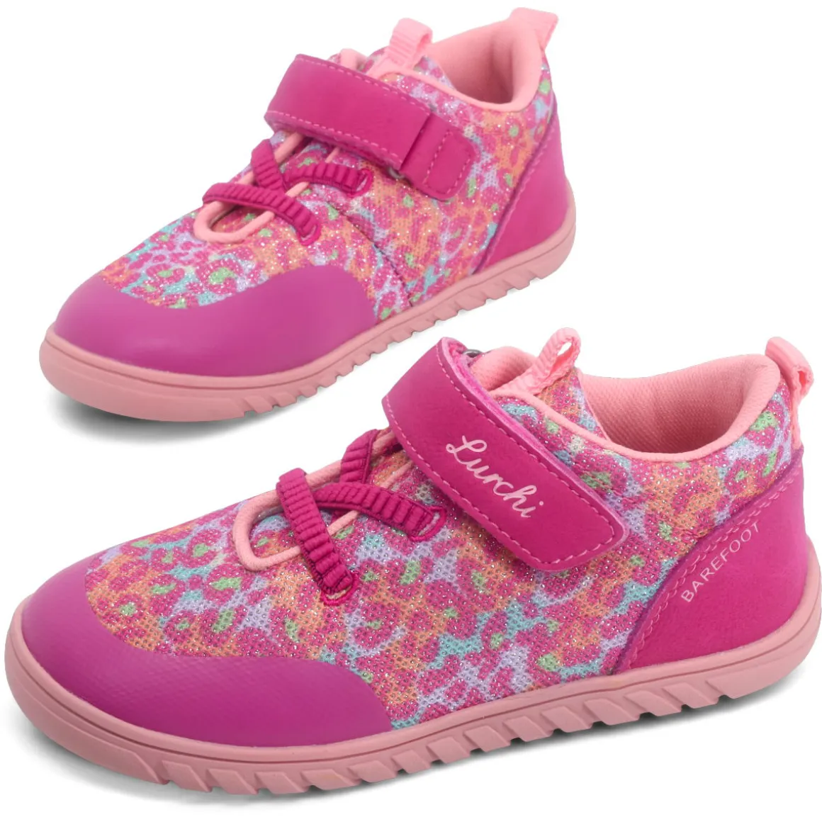 Lurchi ~ Baran MidCut Sneaker ~ Pink Leo