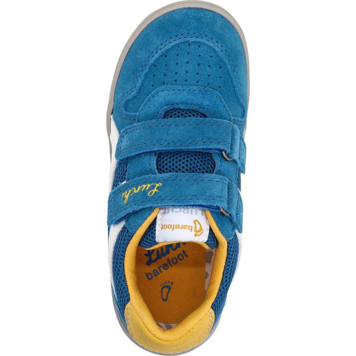 Lurchi ~ Jamin LowCut Sneaker ~ Blue & Yellow