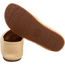 Martin Natur ~ Bio Leder Slipper Apache ~ Beige 2.0