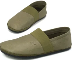 Martin Natur ~ Bio Leder Slipper Apache ~ Khaki