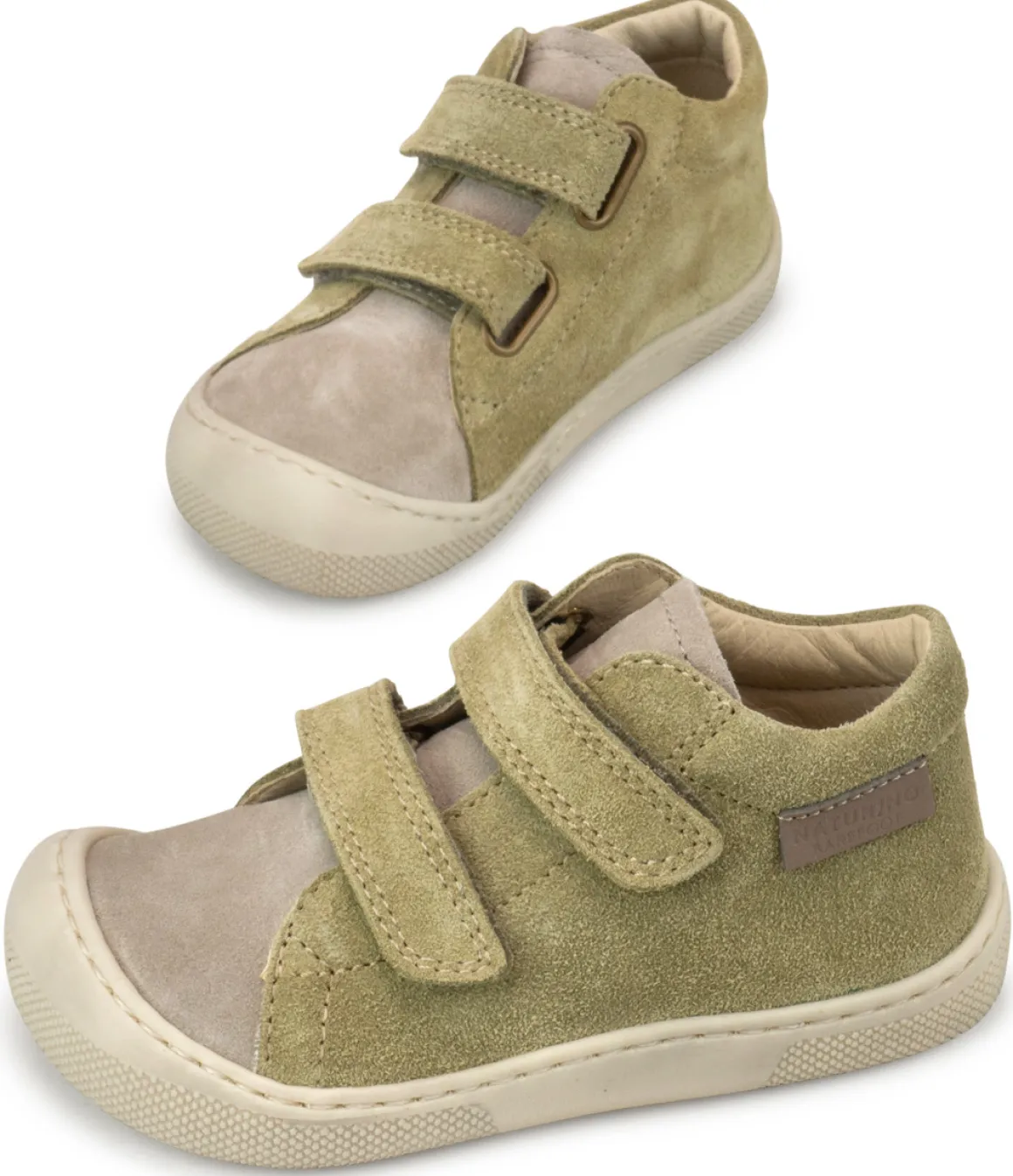 Naturino ~ Amur MidCut Klettschuh ~ Grün/Beige