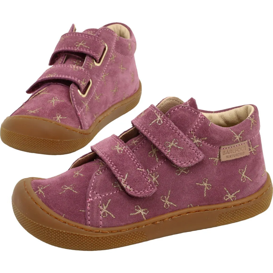 Naturino ~ Amur MidCut Klettschuh ~ Schleifen Magnolia
