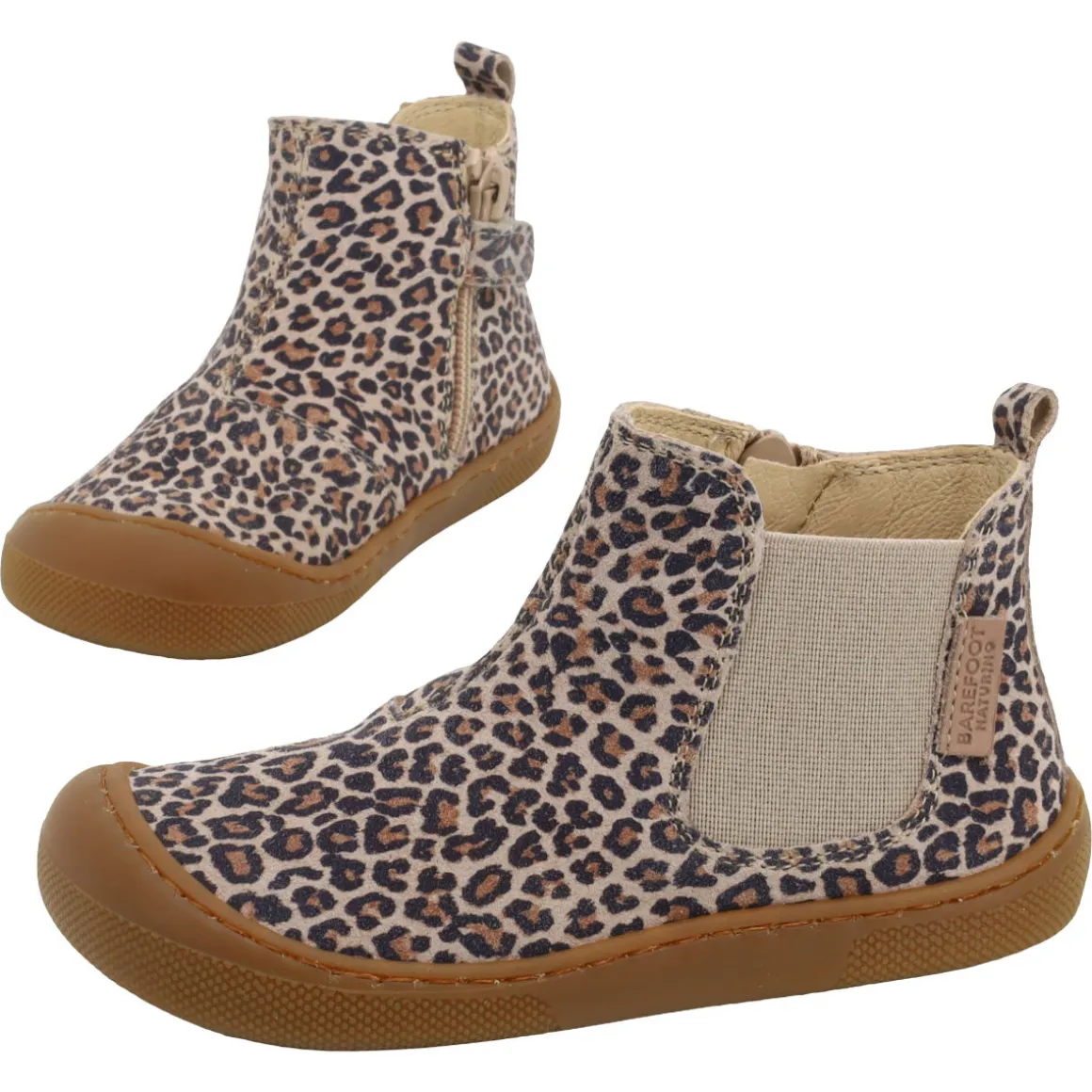 Naturino ~ Glitty Chelsea Boot ~ Jaguar Taupe