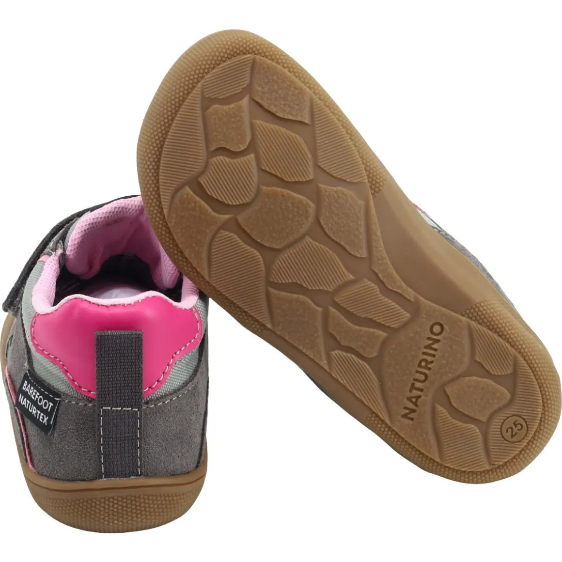 Naturino ~ Kesy MidCut Klettschuh + TEX ~ Grau Fuchsia
