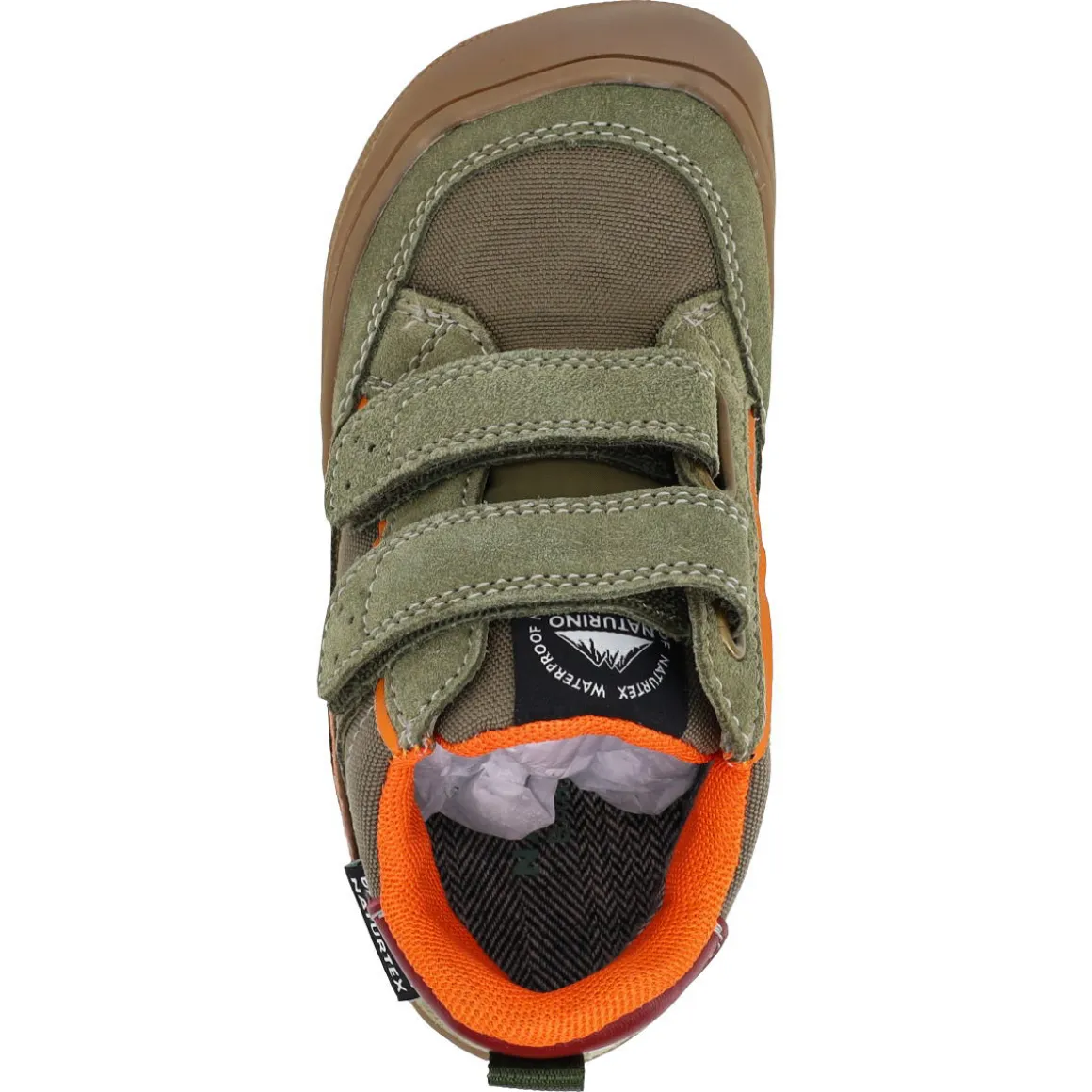 Naturino ~ Kesy MidCut Klettschuh + TEX ~ Grün Grau