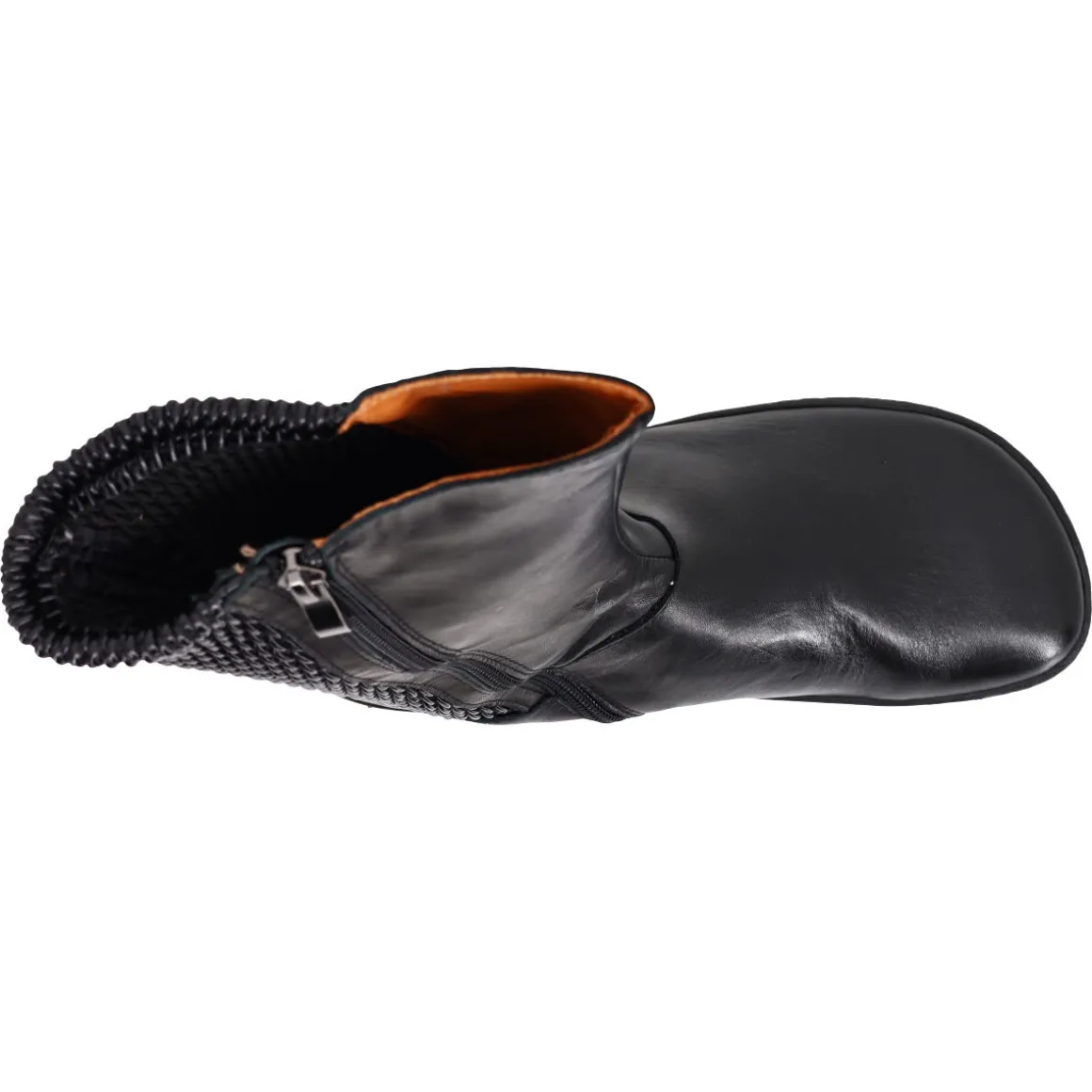 OKBare ~ Bety Lederstiefel Stretch ~ Black