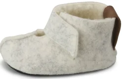 OmaKing ~ Kinder Hausschuh Wollfilz ~ White
