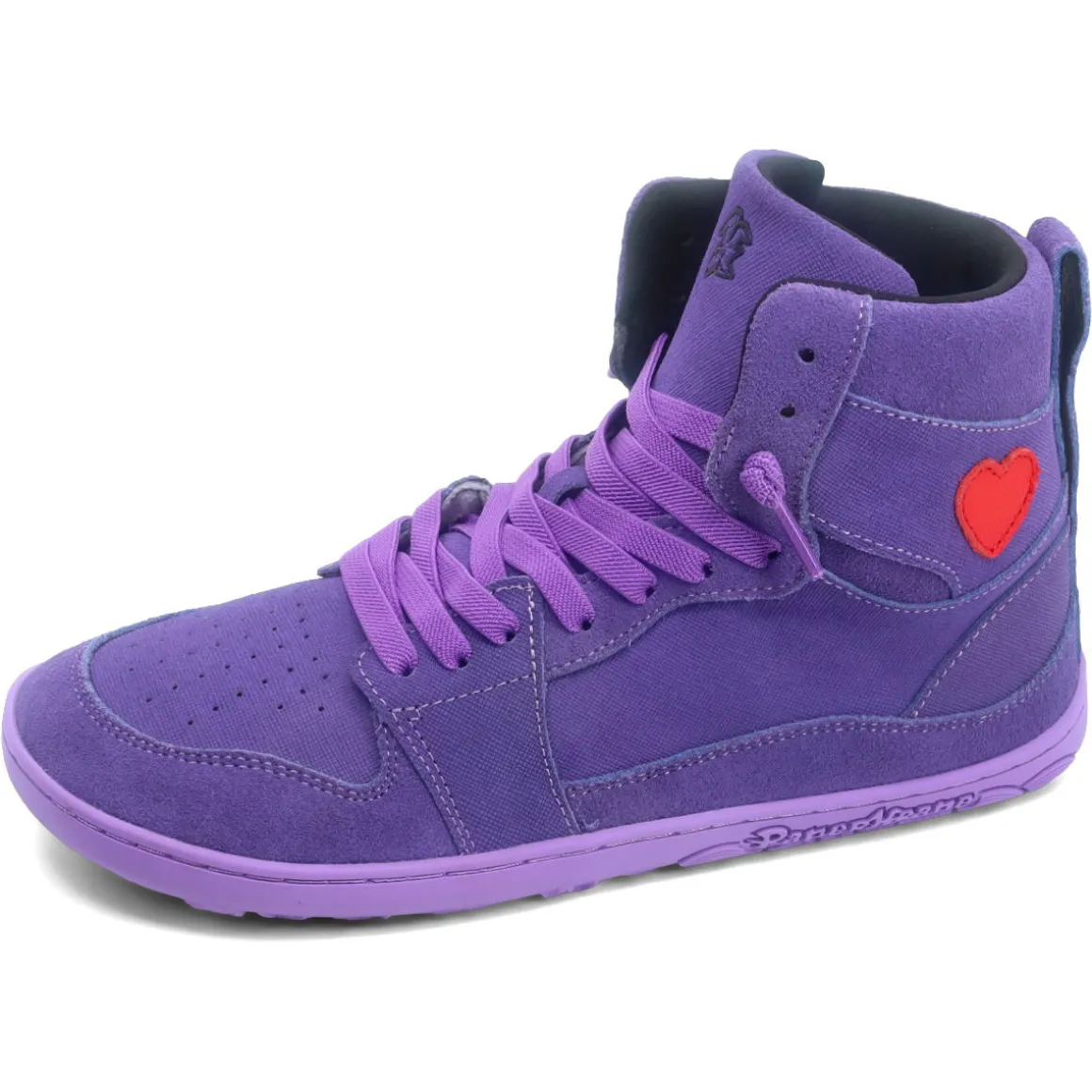PaperKrane ~ HighCut Sneaker Leder ~ Purple Love
