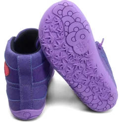 PaperKrane ~ HighCut Sneaker Leder ~ Purple Love