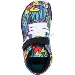 PaperKrane ~ MidCut Sneaker vegan ~ Graffiti