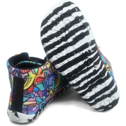 PaperKrane ~ MidCut Sneaker vegan ~ Graffiti