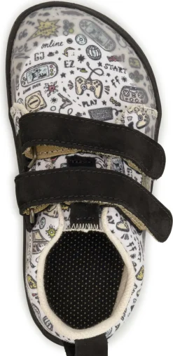 Pegres ~ LowCut Textil Sneaker ~ Black Gaming