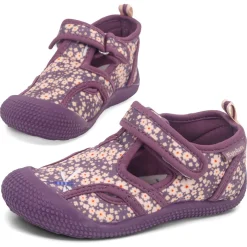 Playshoes ~ Aqua Schuh ~ Blümchen Violett