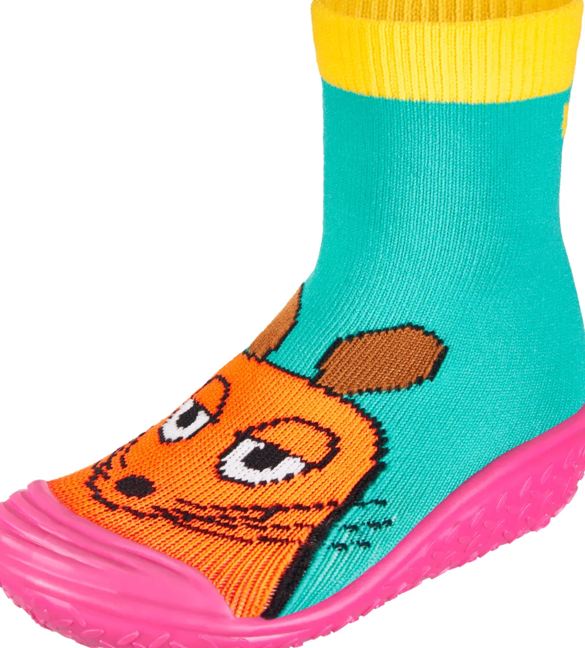 Playshoes ~ Aqua Socke 2.0 ~ Die Maus Petrol/Pink