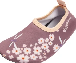 Playshoes ~ Barfuß-Schuh ~ Blümchen Violett
