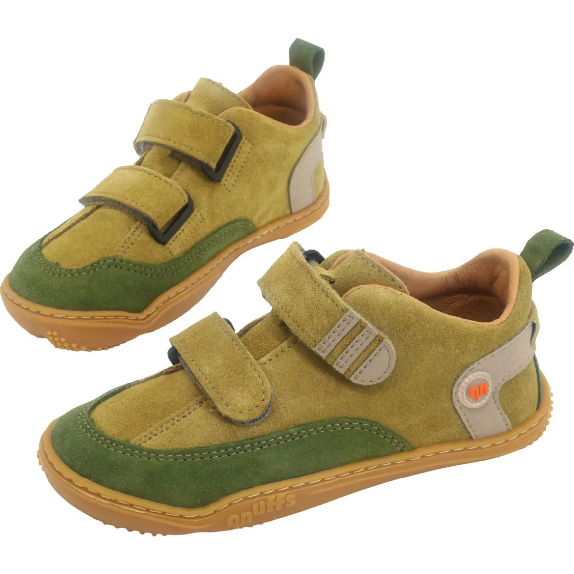 qnuffs ~ Ahorn LowCut Sneaker Klett ~ Tundra