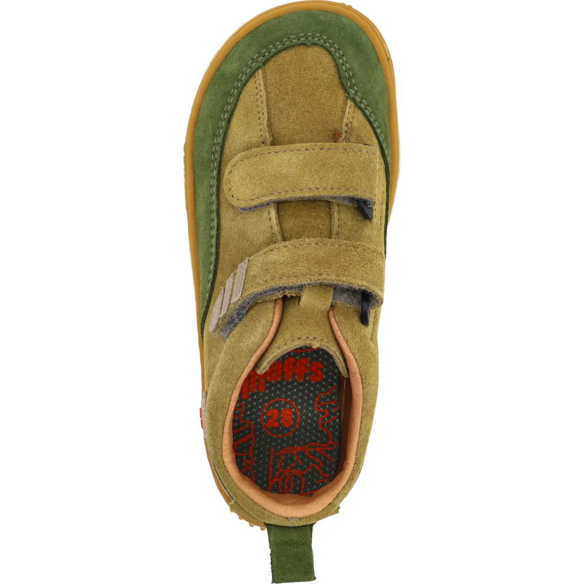 qnuffs ~ Ahorn LowCut Sneaker Klett ~ Tundra