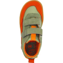 qnuffs ~ Erle LowCut Sneaker Klett Vegan ~ Orange