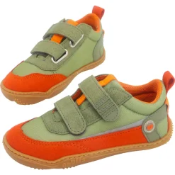 qnuffs ~ Erle LowCut Sneaker Klett Vegan ~ Orange