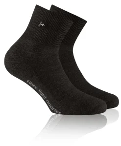 Rohner ~ Barfußsocke Merino Fibre Light Quarter ~ Schwarz