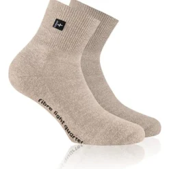 Rohner ~ Barfußsocke Merino Fibre Light Quarter ~ Beige
