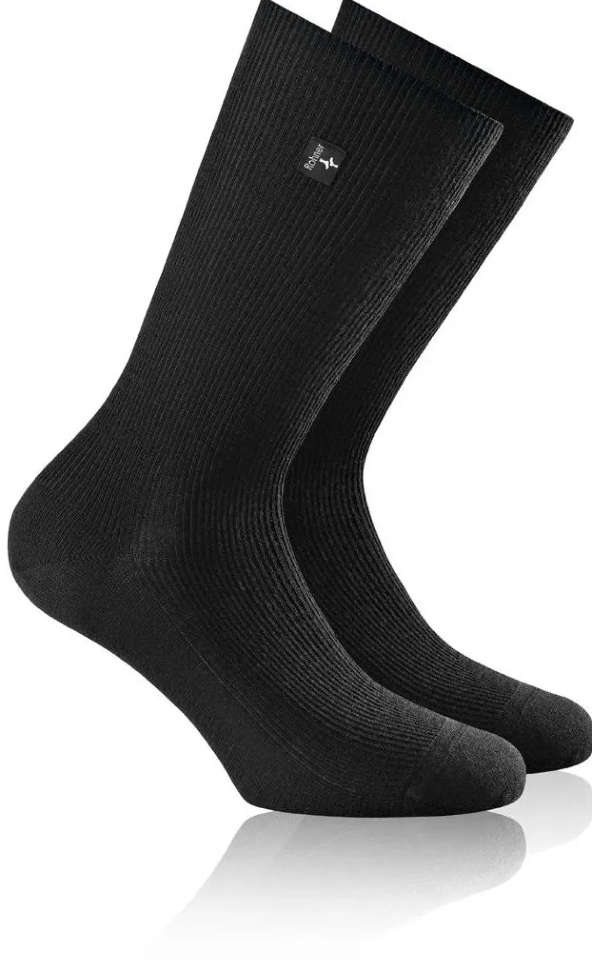 Rohner ~ Merino Socke ~ Schwarz