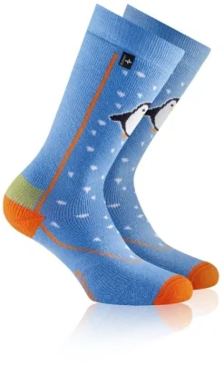 Rohner ~ Wintersocke Pinguin ~ Hellblau