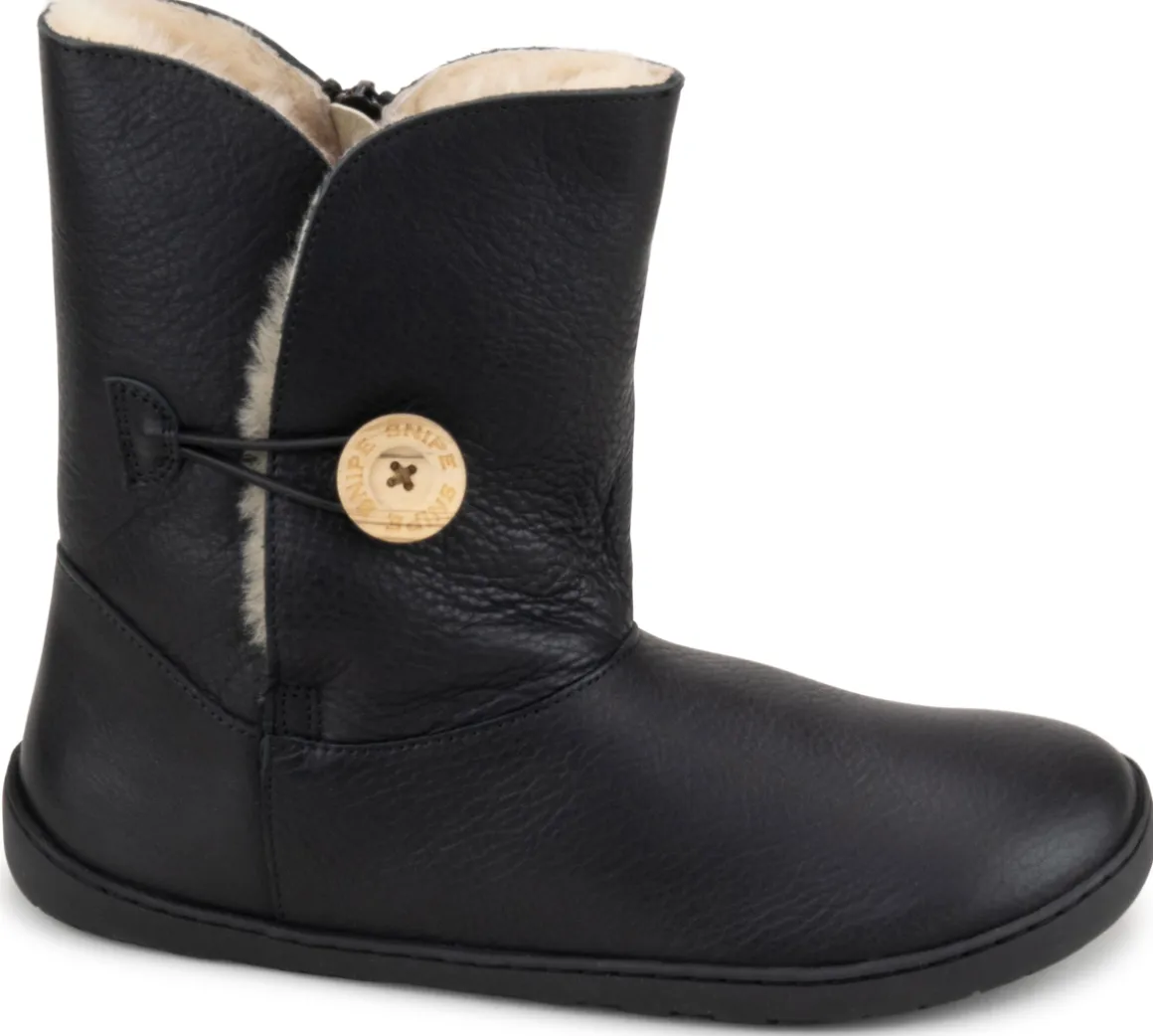 Snipe ~ Button Boot High Winter ~ Schwarz
