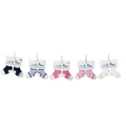 Sock ons ~ Sockenhalter ~ rosa
