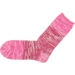 Sokkinn ~ Bio Socke Wool Blockstripe Melange ~ Berry