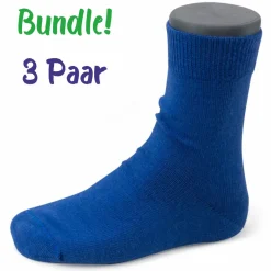 Steven kids ~ Merinowolle Socken 3er Set ~ Blue