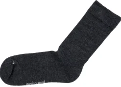 Steven ~ Merinowolle Socken Frottee 3er Set ~ Graphite Melange