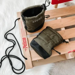 Stonz ~ Baby Puffer Booties ~ Pine