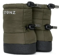 Stonz ~ Baby Puffer Booties ~ Pine