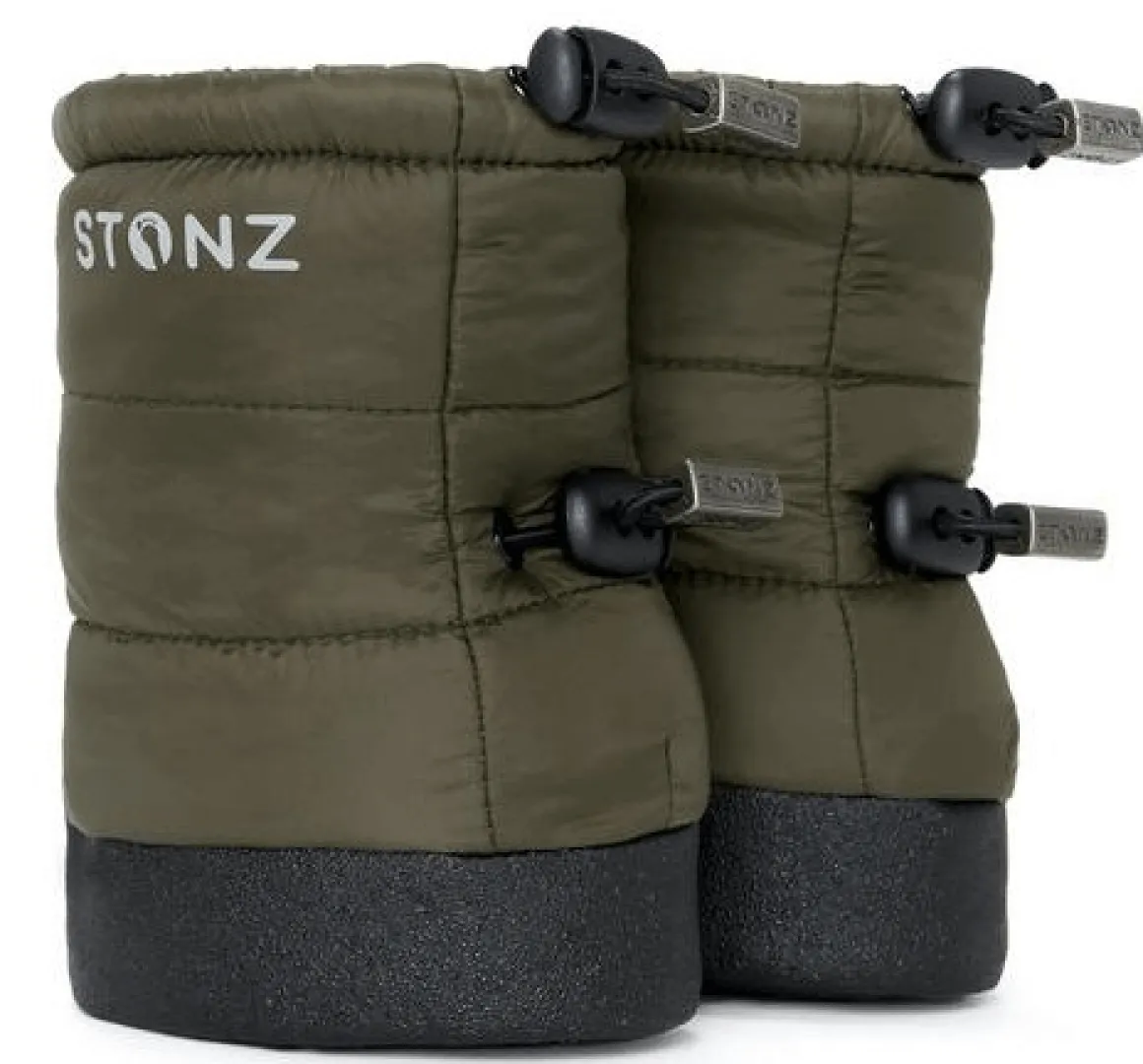 Stonz ~ Baby Puffer Booties ~ Pine