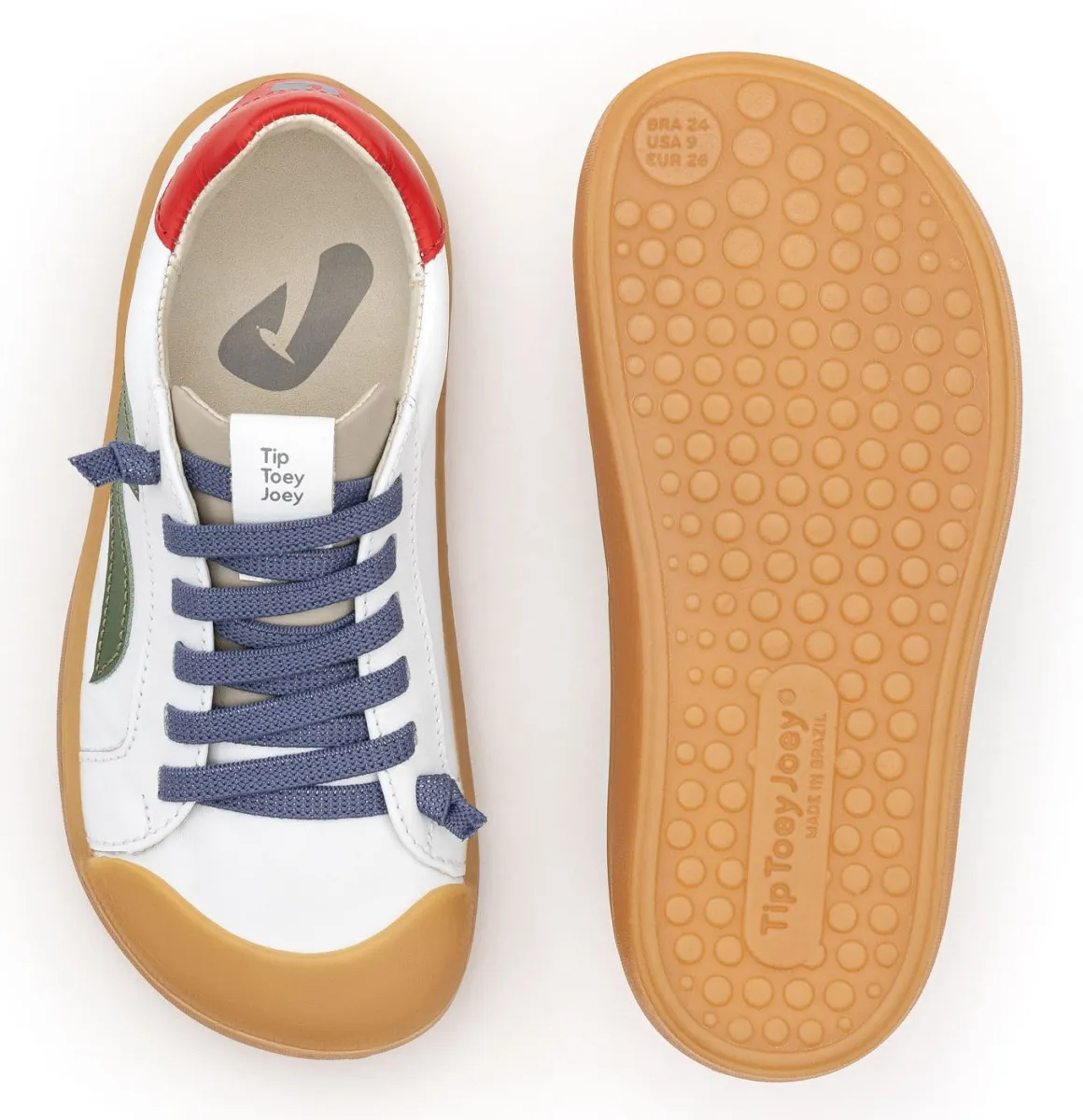 Tip Toey Joey |k ~ Ground Sneaker ~ White
