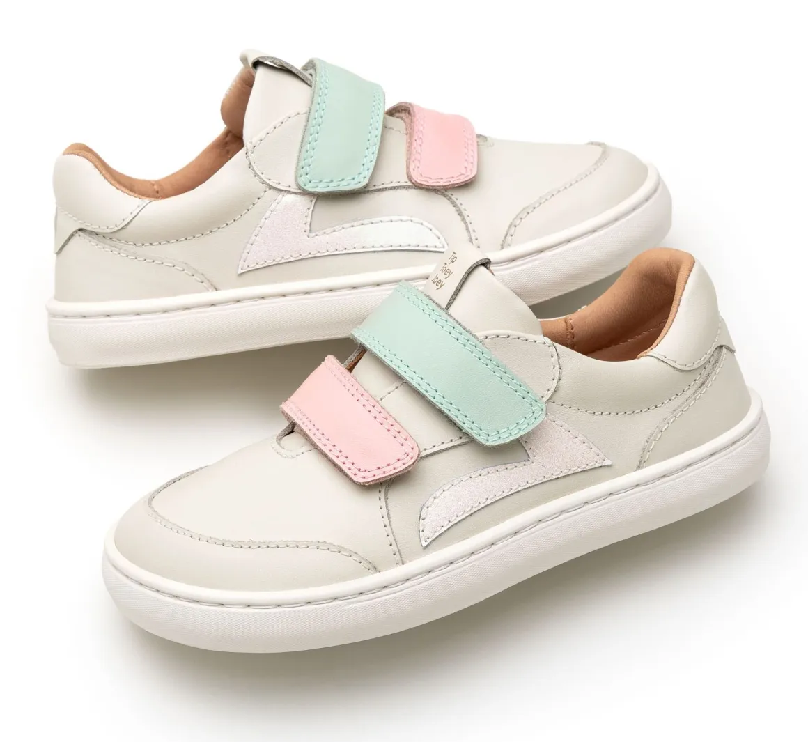 Tip Toey Joey |k ~ Landy Sneaker ~ Tapioca Blossom