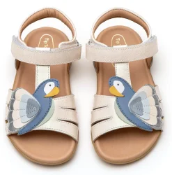 Tip Toey Joey |k ~ Macaw Sandale ~ White Blue