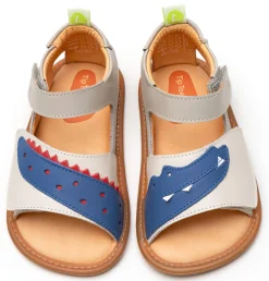 Tip Toey Joey |t ~ Crunchy Sandale ~ Croco Cream